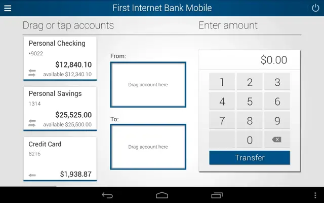 FirstIBMobile android App screenshot 2